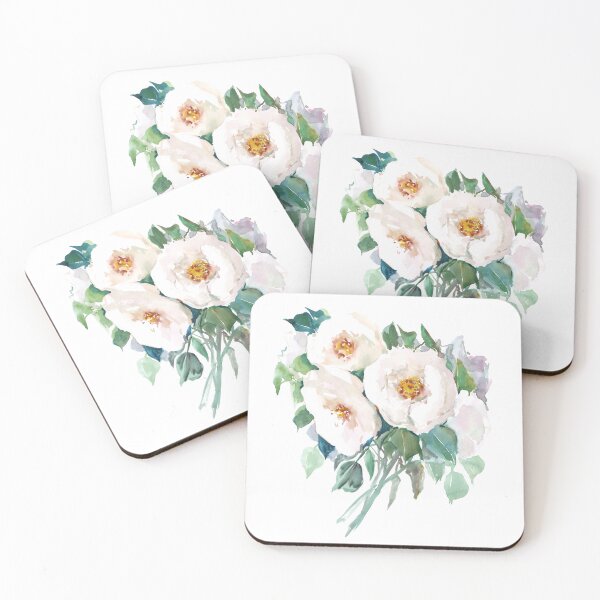 Aperçu de l'œuvre Roses blanches créée et vendue par surenart.