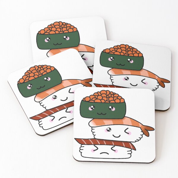 Item preview, Cute sushi - Japanese food collection designed and sold by rainbowcho.