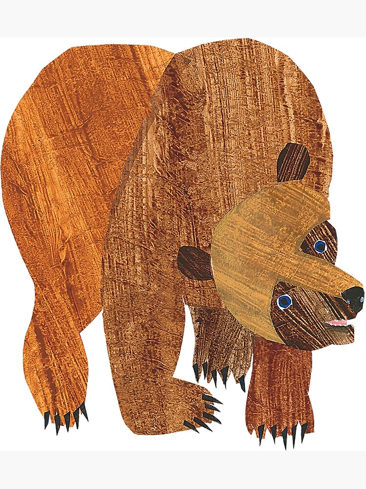 Discover The Big Brown Bear Premium Matte Vertical Poster