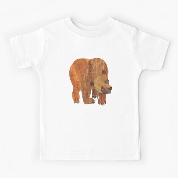 Kids Bear T-Shirt - Black/Brown – Feature