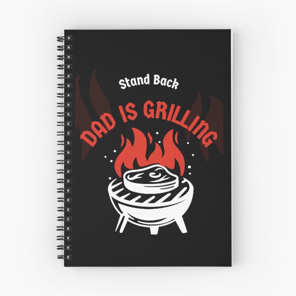 Item preview, BBQ Smoker Stand Back Dad Is Grilling Funny Fathers Day designed and sold by Alieso.