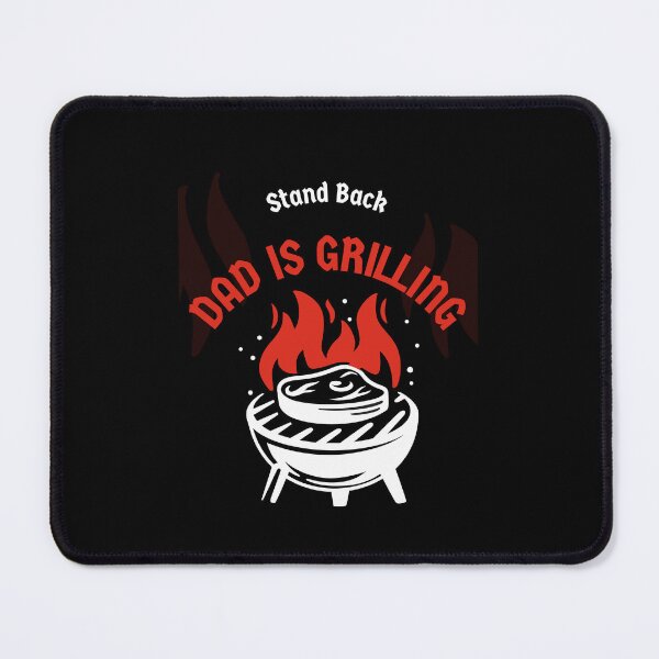 Item preview, BBQ Smoker Stand Back Dad Is Grilling Funny Fathers Day designed and sold by Alieso.