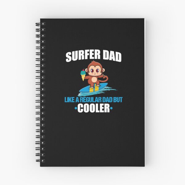 Item preview, Gift For Dad Lovers Surf Monkey, Surfer Dad like a regular dad but cooler designed and sold by yssnyd.