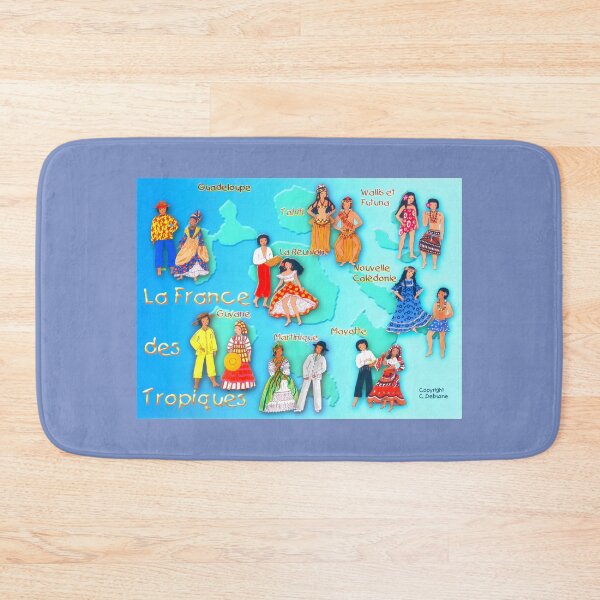 Item preview, Folklore of the Tropics of France designed and sold by Catherine Debusne.
