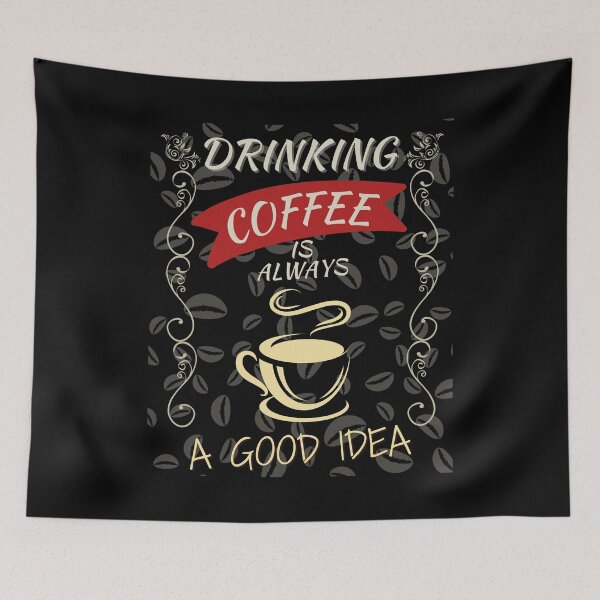 Item preview,  Drinking Coffee designed and sold by yassooarts.