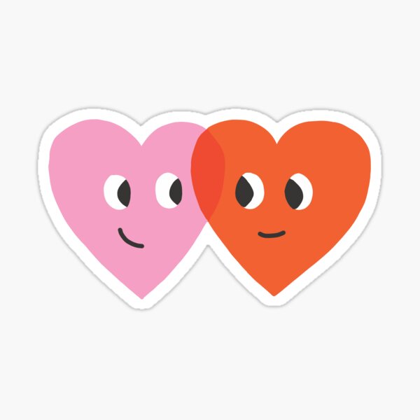 Vista previa del artículo con la obra «corazones enamorados», diseñado y vendido por mckbaggett.