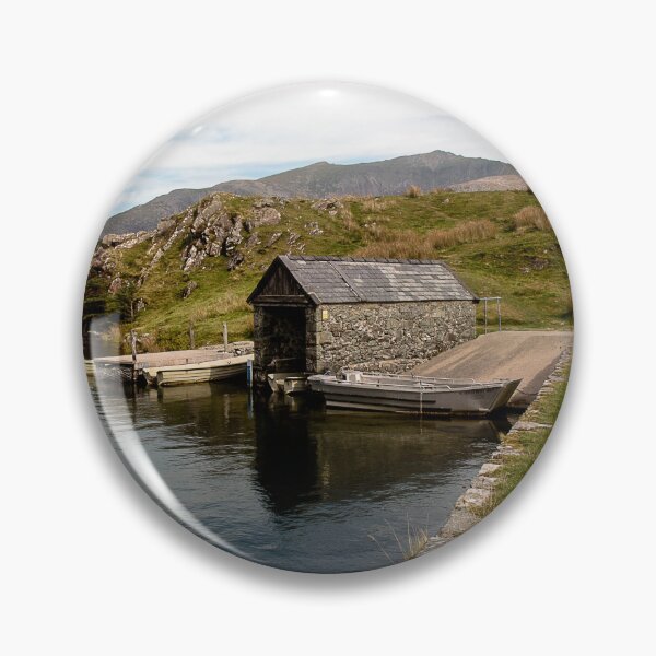 Item preview, Boathouse at Llyn y Dywarchen, Snowdonia designed and sold by Tina  Townhill.