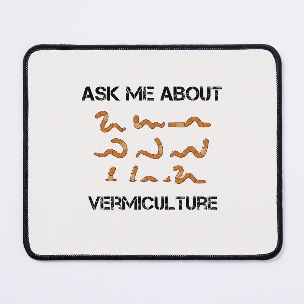 Item preview, Ask Me About Vermiculture Funny Worm-Farming Vermicompost designed and sold by rachidhaz.