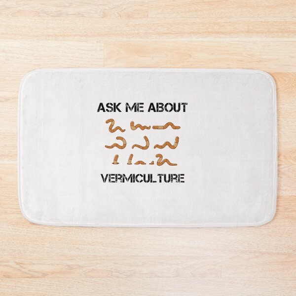 Item preview, Ask Me About Vermiculture Funny Worm-Farming Vermicompost  designed and sold by rachidhaz.