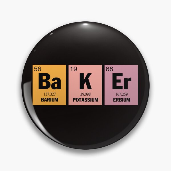 Item preview, Baking Baker Periodic Table Chemistry Elements designed and sold by KellySX.