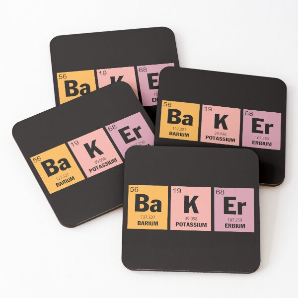 Item preview, Baking Baker Periodic Table Chemistry Elements designed and sold by KellySX.