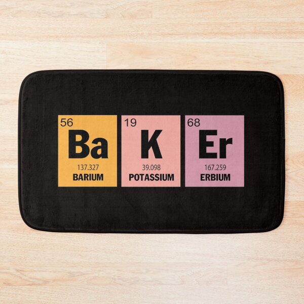 Item preview, Baking Baker Periodic Table Chemistry Elements designed and sold by KellySX.