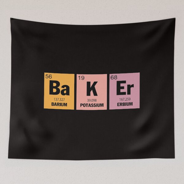 Item preview, Baking Baker Periodic Table Chemistry Elements designed and sold by KellySX.