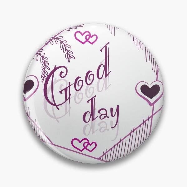 Item preview, Print good day with hearts . designed and sold by MariaTsy.