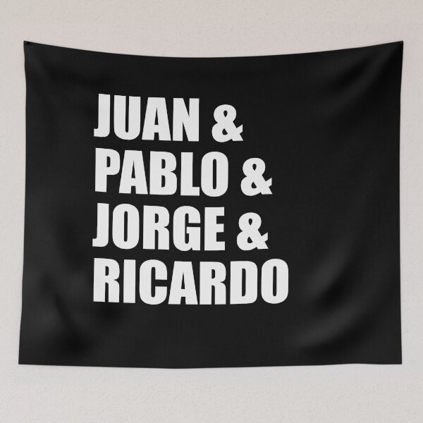 Item preview, Juan, Pablo, Jorge, Ricardo designed and sold by AsKartongs.