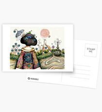Topiary Teapot Postcards