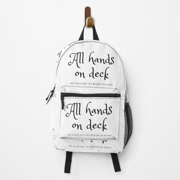 Item preview, All hands on deck designed and sold by Kid Wits Ink "Wise enough to leave a lasting impression!".