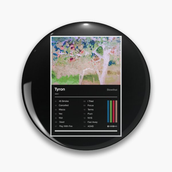Item preview, TYRON Tracklist (Inverted) designed and sold by TOURETTESBOYLOL.