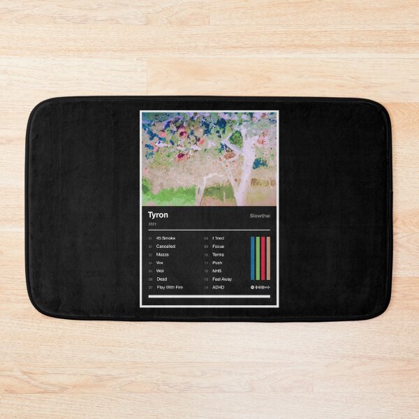 Item preview, TYRON Tracklist (Inverted) designed and sold by TOURETTESBOYLOL.