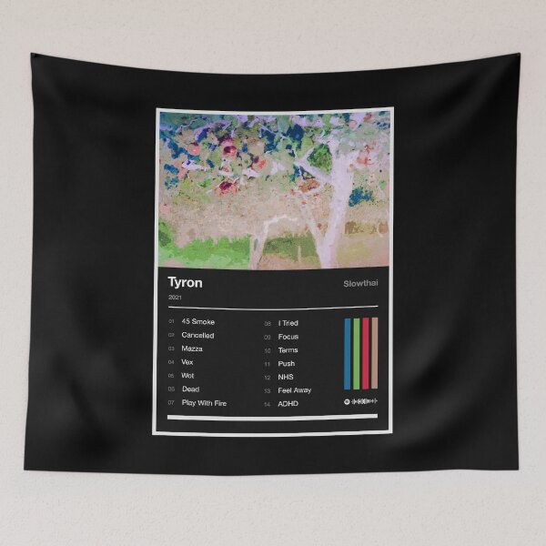 Item preview, TYRON Tracklist (Inverted) designed and sold by TOURETTESBOYLOL.