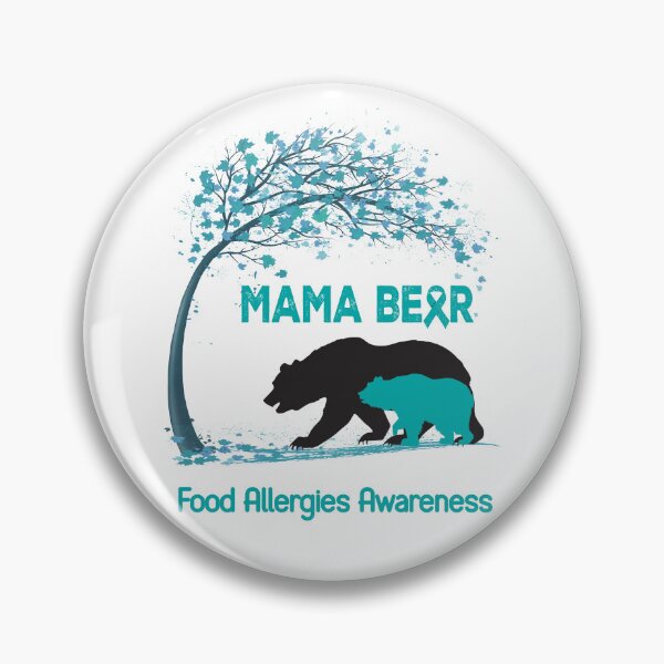 Item preview, Mama Bear Food Allergies Awareness designed and sold by Mnrshirley.