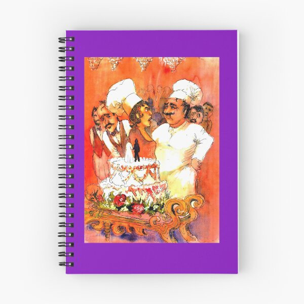 Item preview, A Chef And Waitress Arguing Over A Wedding Cake designed and sold by DonSylvester.