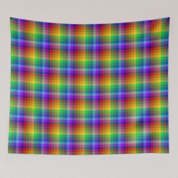 Item preview, Rainbow Tartan Plaid designed and sold by TheWalnut.