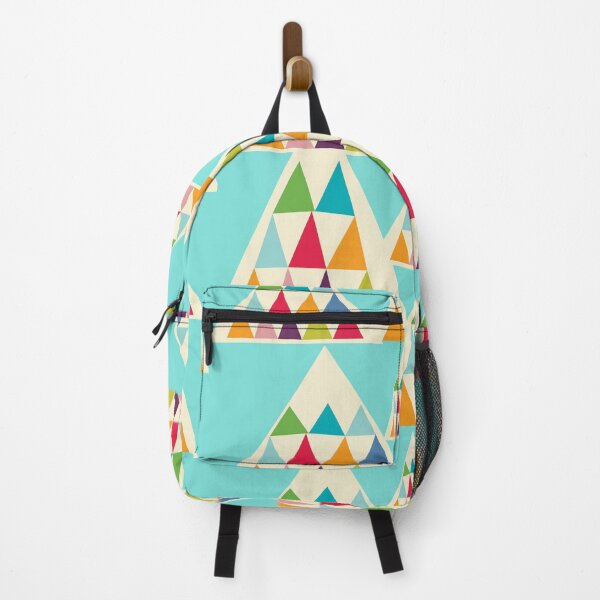 Item preview, Geometeric Multicolor Triangle Pattern designed and sold by MyArt23.
