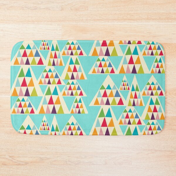 Item preview, Geometeric Multicolor Triangle Pattern designed and sold by MyArt23.