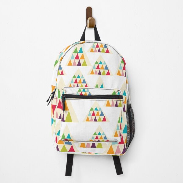 Item preview, Geometric Multicolor Triangle Pattern designed and sold by MyArt23.