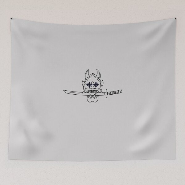 Item preview, The Oni Samurai Who Never Sleeps  designed and sold by weirdandstrange.
