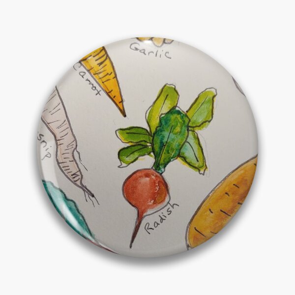 Item preview, Veggies designed and sold by InkyandCotton.