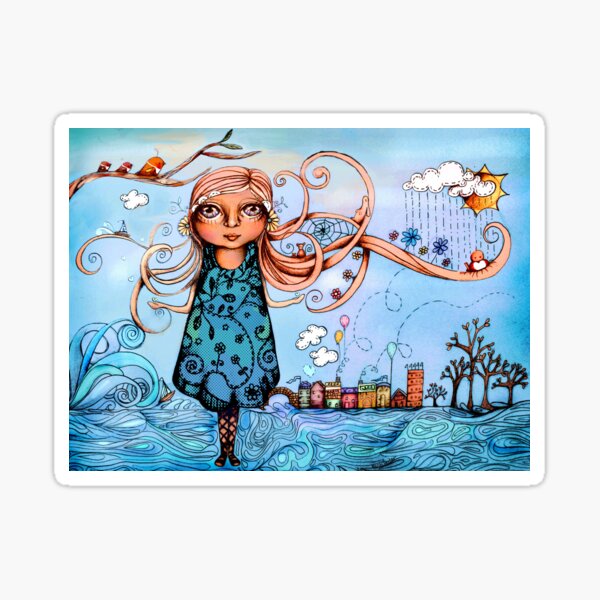 Summer Breeze Sticker