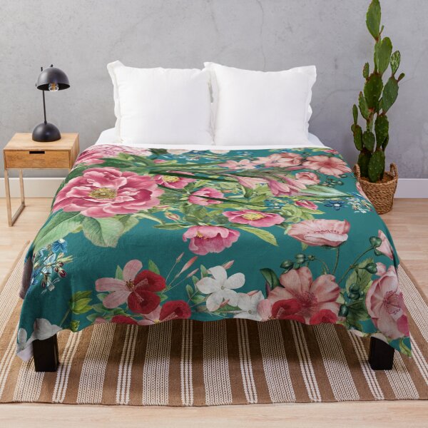 Aperçu de l'œuvre Floral Cottage Summer Garden créée et vendue par meggydesigns.