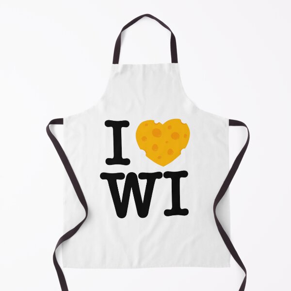 Item preview, I Love Wisconsin - I heart WI with Cheese designed and sold by abowersock.