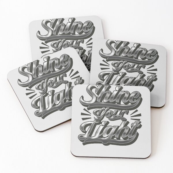 Item preview, Shine your light - inspirational Quote designed and sold by VichallanStudio.
