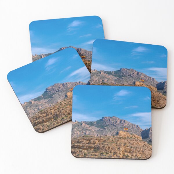 Item preview, Busot Castle Spain with Mountains in Historic Village designed and sold by acceleratorhams.