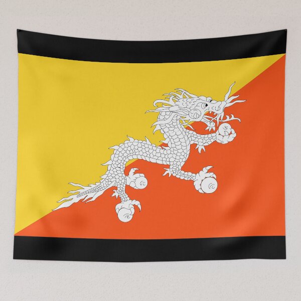 Item preview, National flag of Bhutan designed and sold by Dan-Barisi.