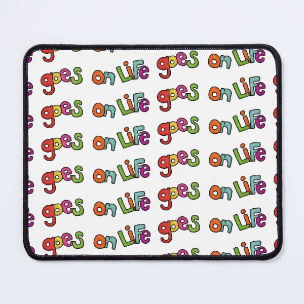 Item preview, Cartoon Words Text Life Goes On designed and sold by MyArt23.