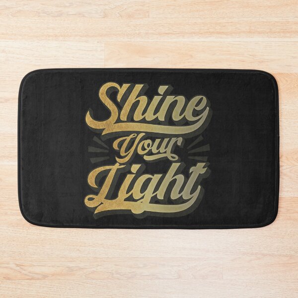 Item preview, Shine your light - inspirational Quote designed and sold by VichallanStudio.