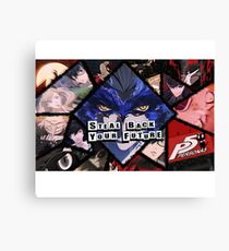 Persona "Steal Back your Future" Canvas Print