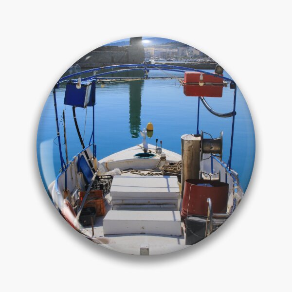 Item preview, Fishing boat in Rethymnon, Crete designed and sold by Tina  Townhill.