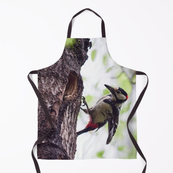 Item preview, Busy arrivals. Great spotted woodpecker designed and sold by Jouko Lehto Photography.