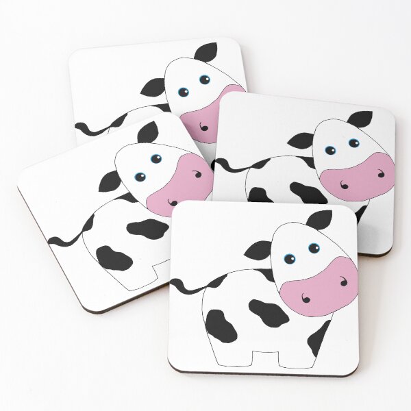 Item preview, Cute Black and White Cow designed and sold by BeachBumFamily.