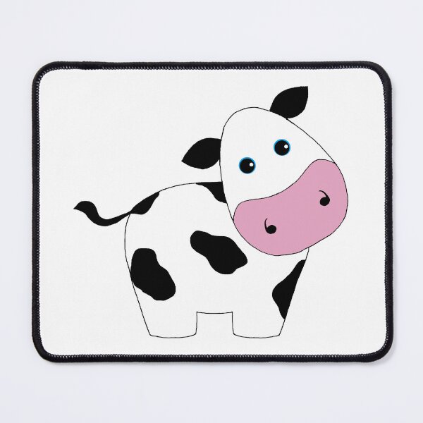 Item preview, Cute Black and White Cow designed and sold by BeachBumFamily.