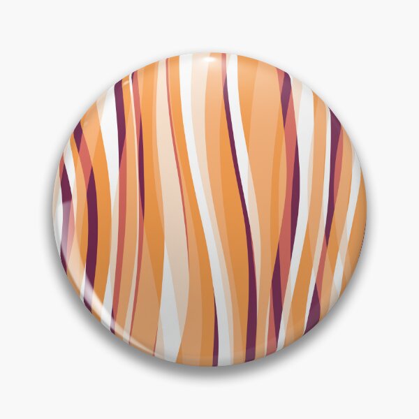 Artikelvorschau, Abstract Waves Stripes Pattern #9 Orange Yellow entworfen und verkauft von bubblyshades.