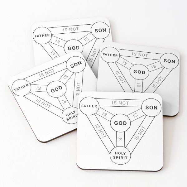 Item preview, Holy Trinity Shield (God: Father, Son, Holy Spirit) designed and sold by GatherClip.