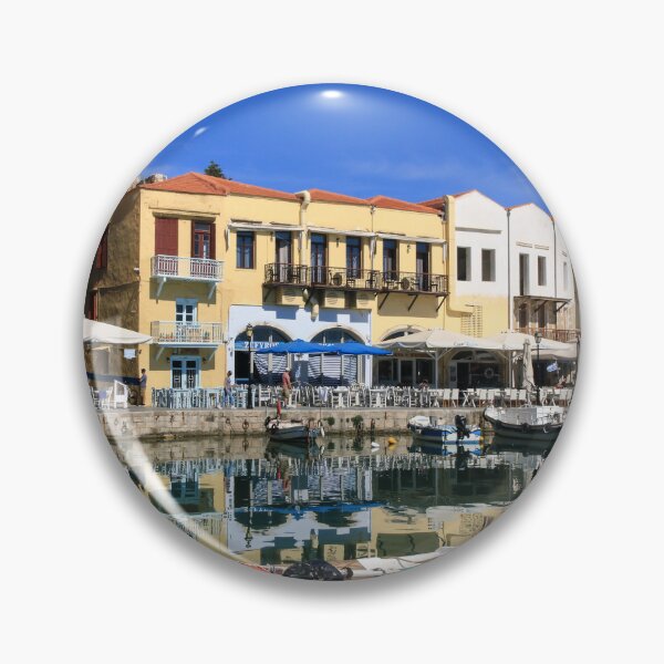 Item preview, Rethymnon harbour in Crete designed and sold by Tina  Townhill.