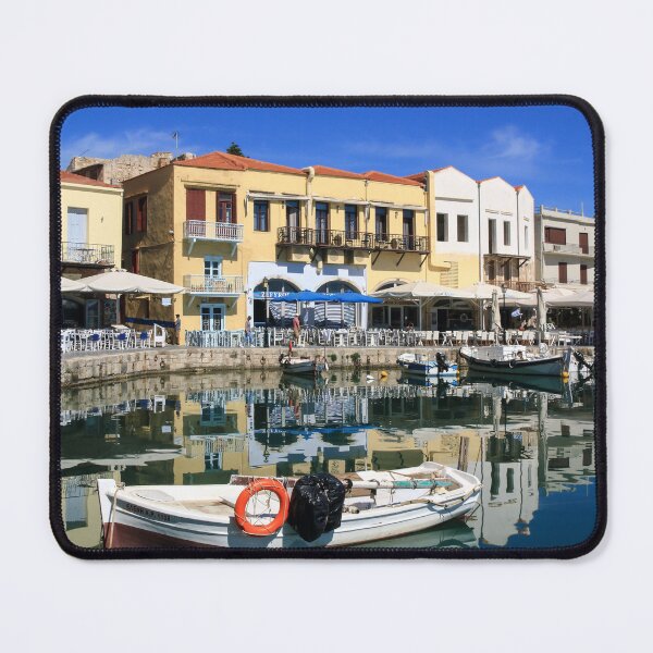 Item preview, Rethymnon harbour in Crete designed and sold by Tina  Townhill.