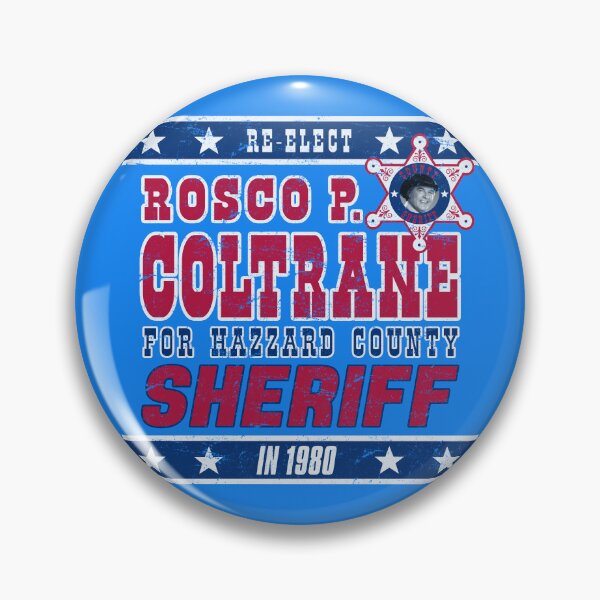 Item preview, Distressed Re-Elect Sheriff Rosco P. Coltrane designed and sold by TeeArcade84.